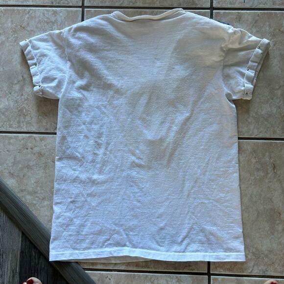 Vintage First Element Western Fringe T Shirt Tapestry Bib - Picture 4 of 5